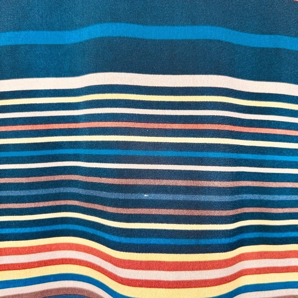 Jules & Leopold retro striped tshirt, Medium, knotted, 70s Hippie Boho - Picture 7 of 7